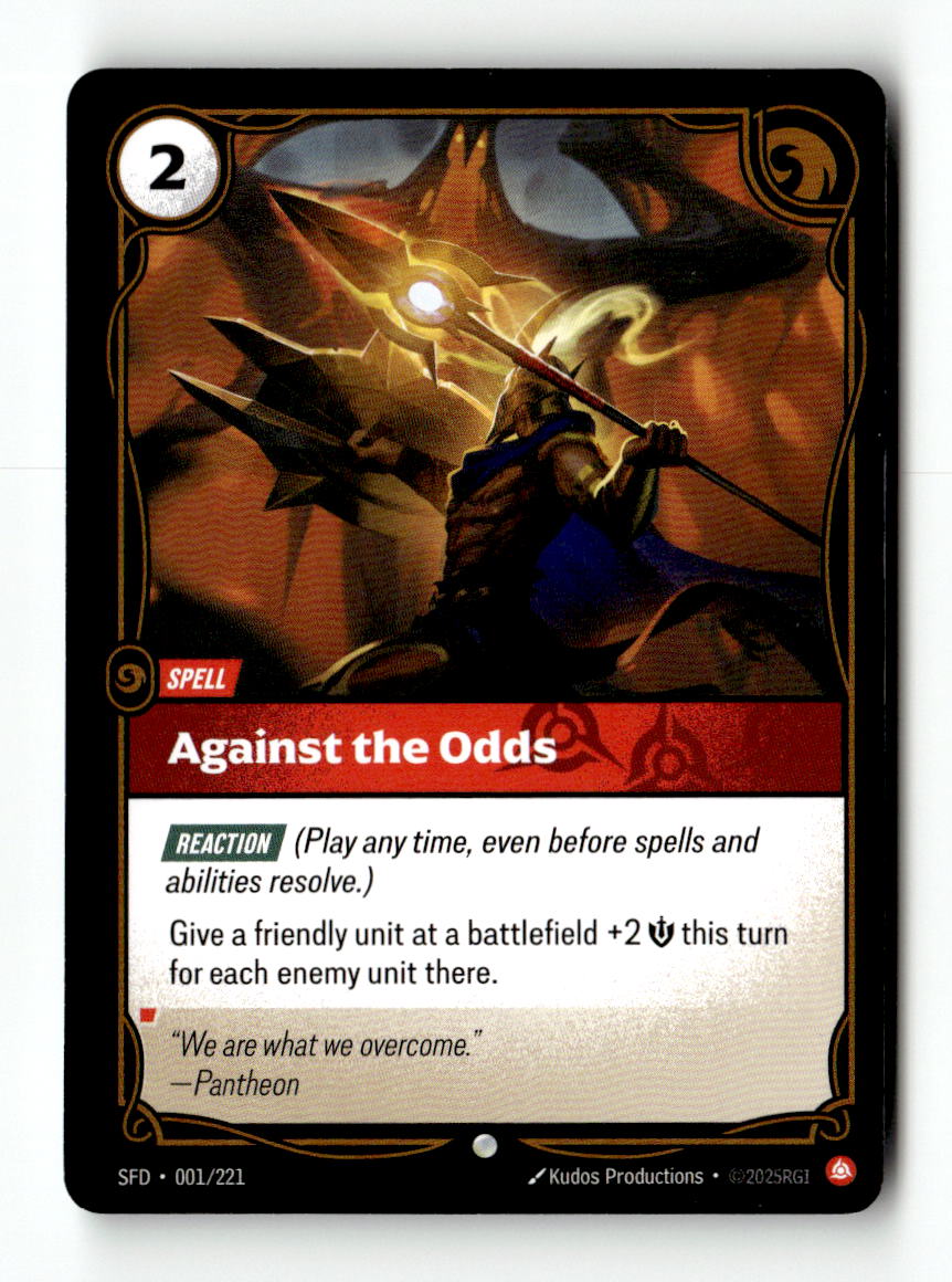 Against the Odds