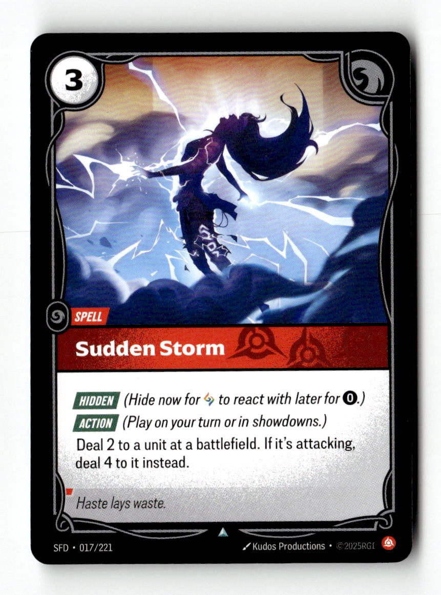 Sudden Storm