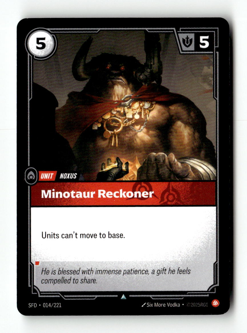 Minotaur Reckoner