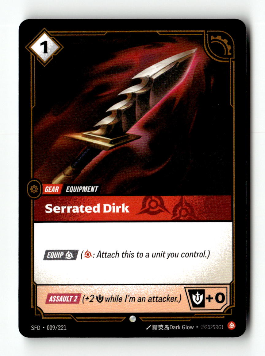 Serrated Dirk