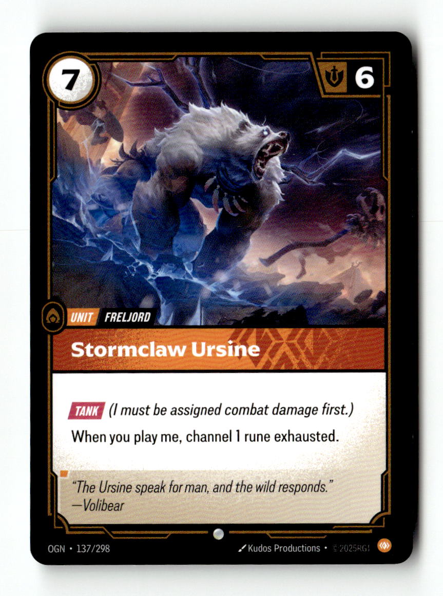 Stormclaw Ursine