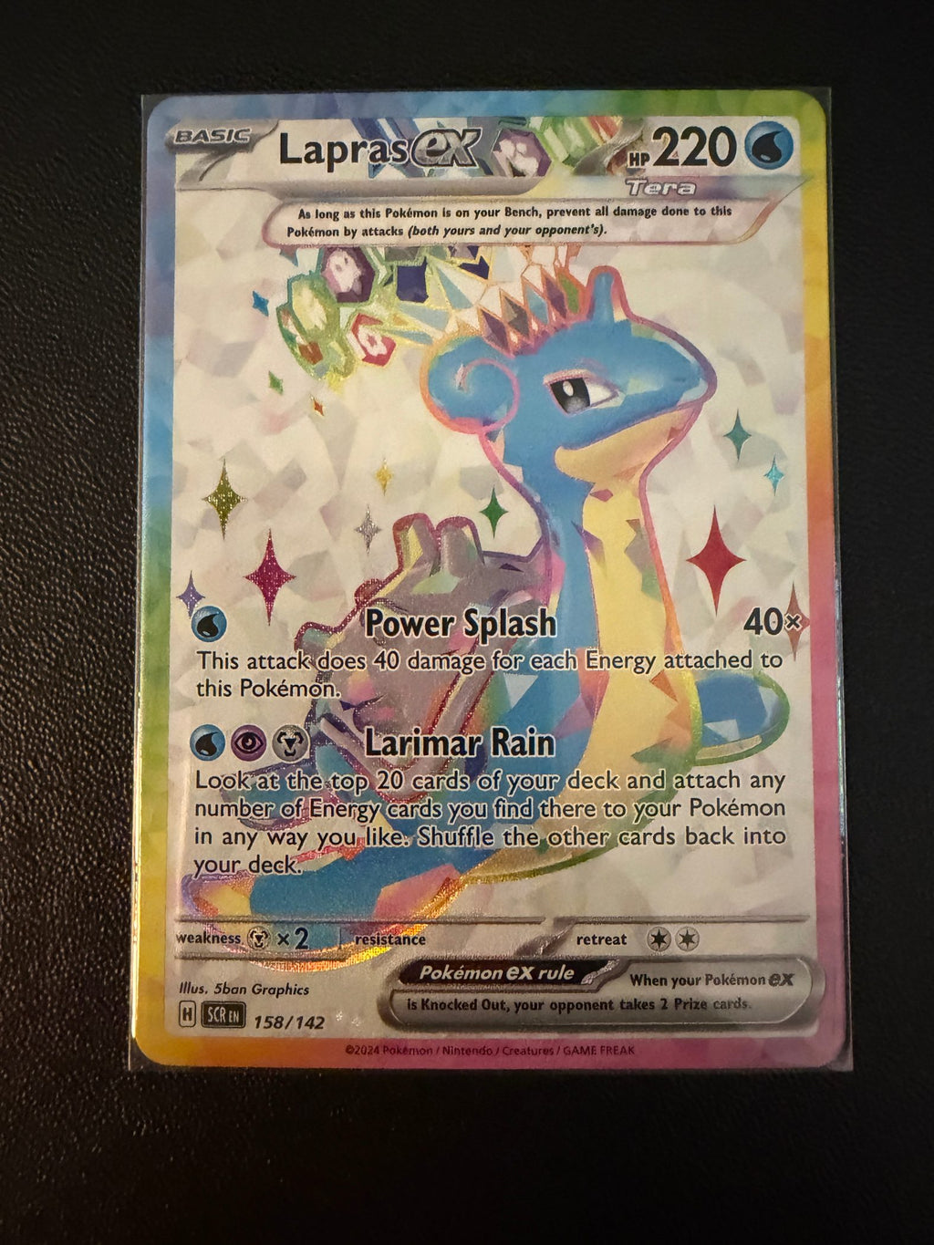 Lapras ex - 158/142