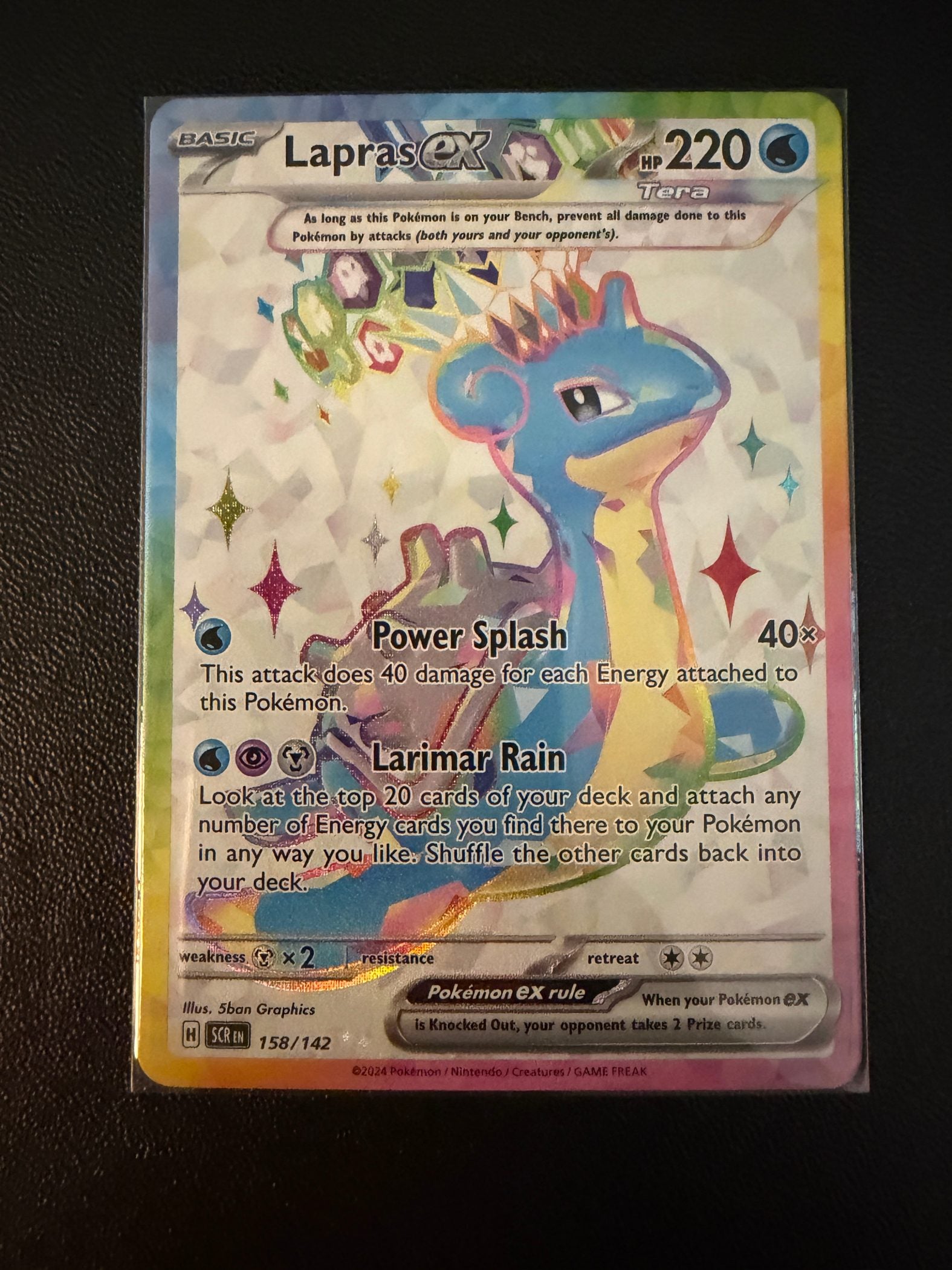 Lapras ex - 158/142