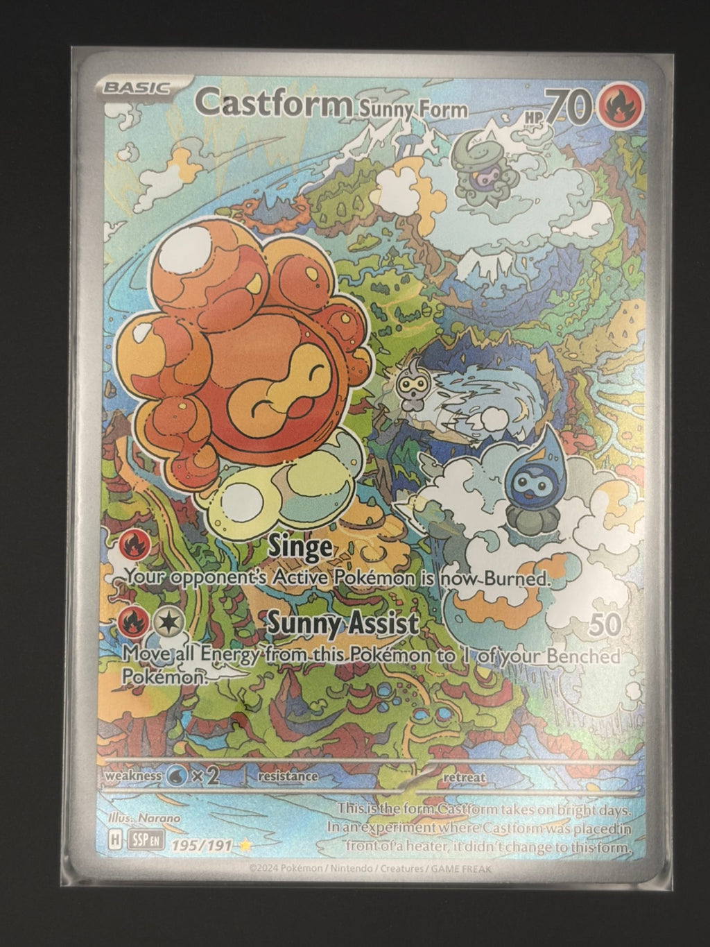 Castform Sunny Form - 195/191