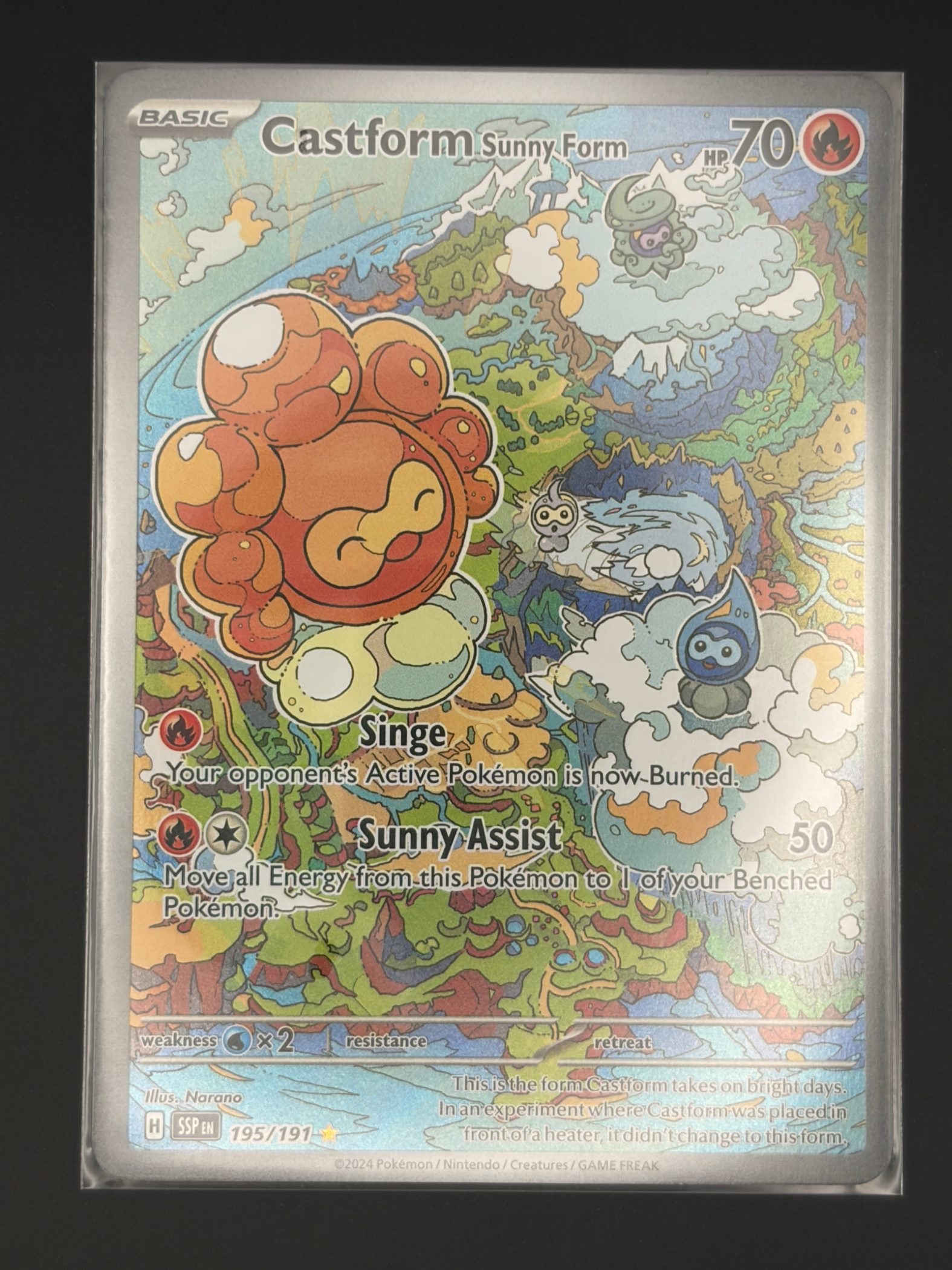 Castform Sunny Form - 195/191