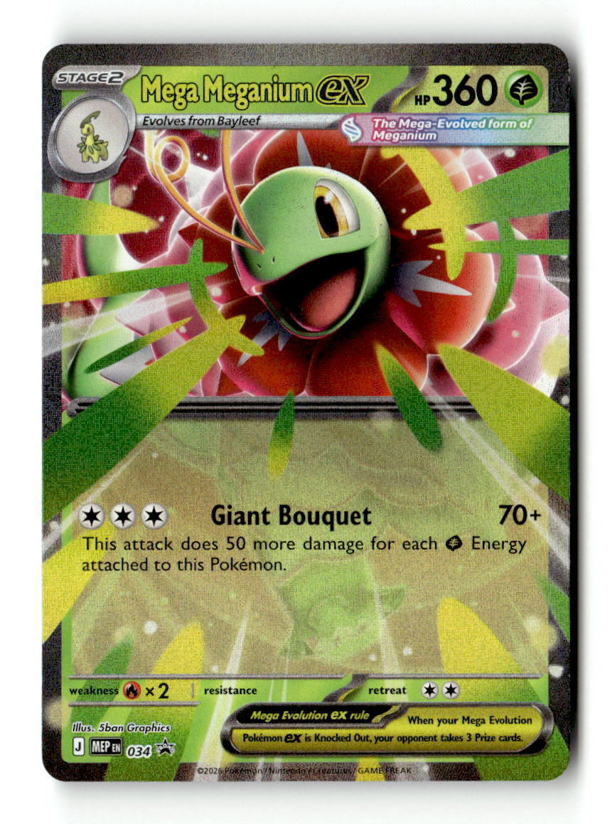 Mega Meganium ex - 034