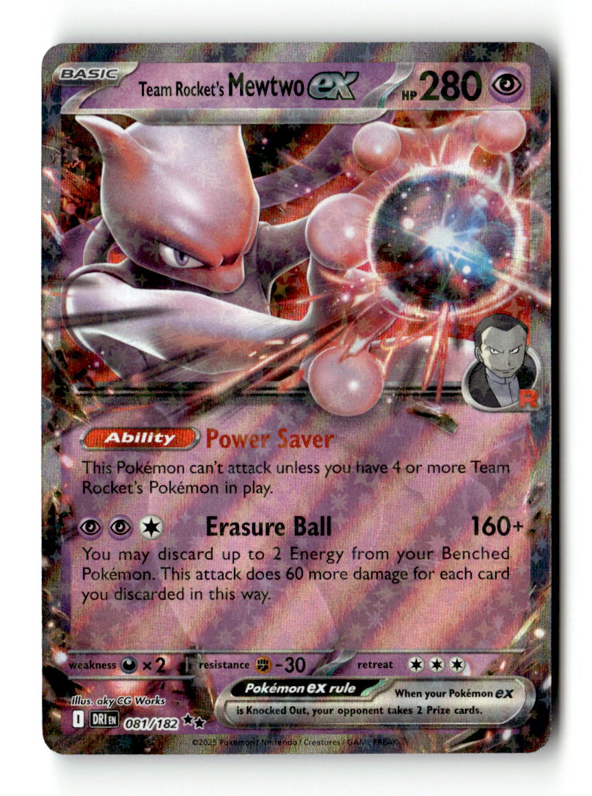 Team Rocket's Mewtwo ex - 081/182