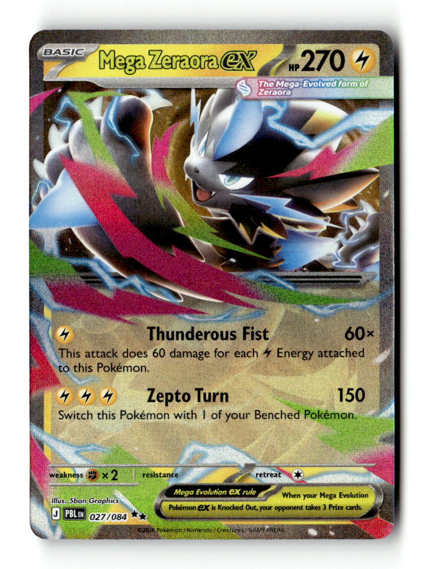 Mega Zeraora ex - 027/084