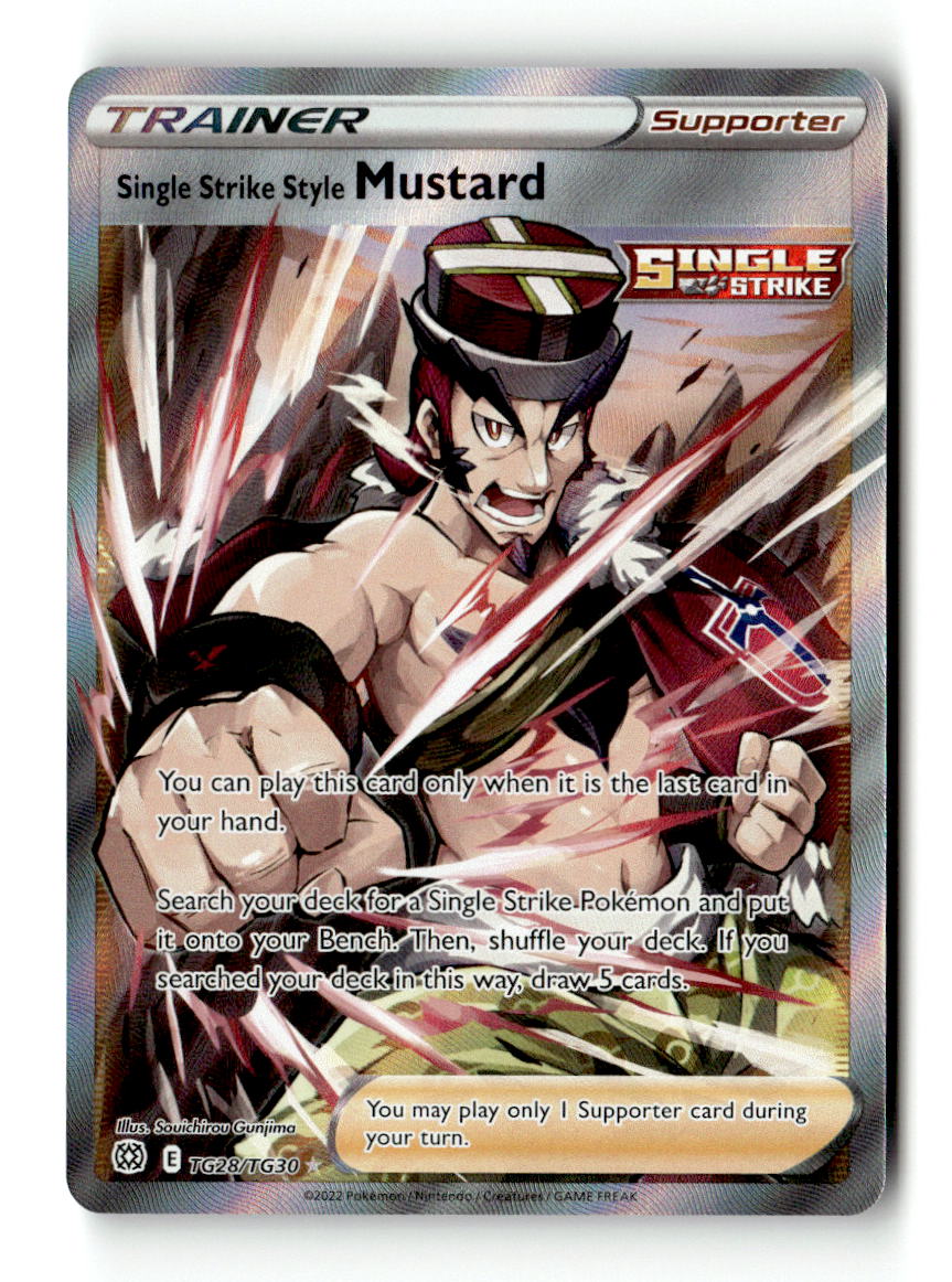 Single Strike Style Mustard
