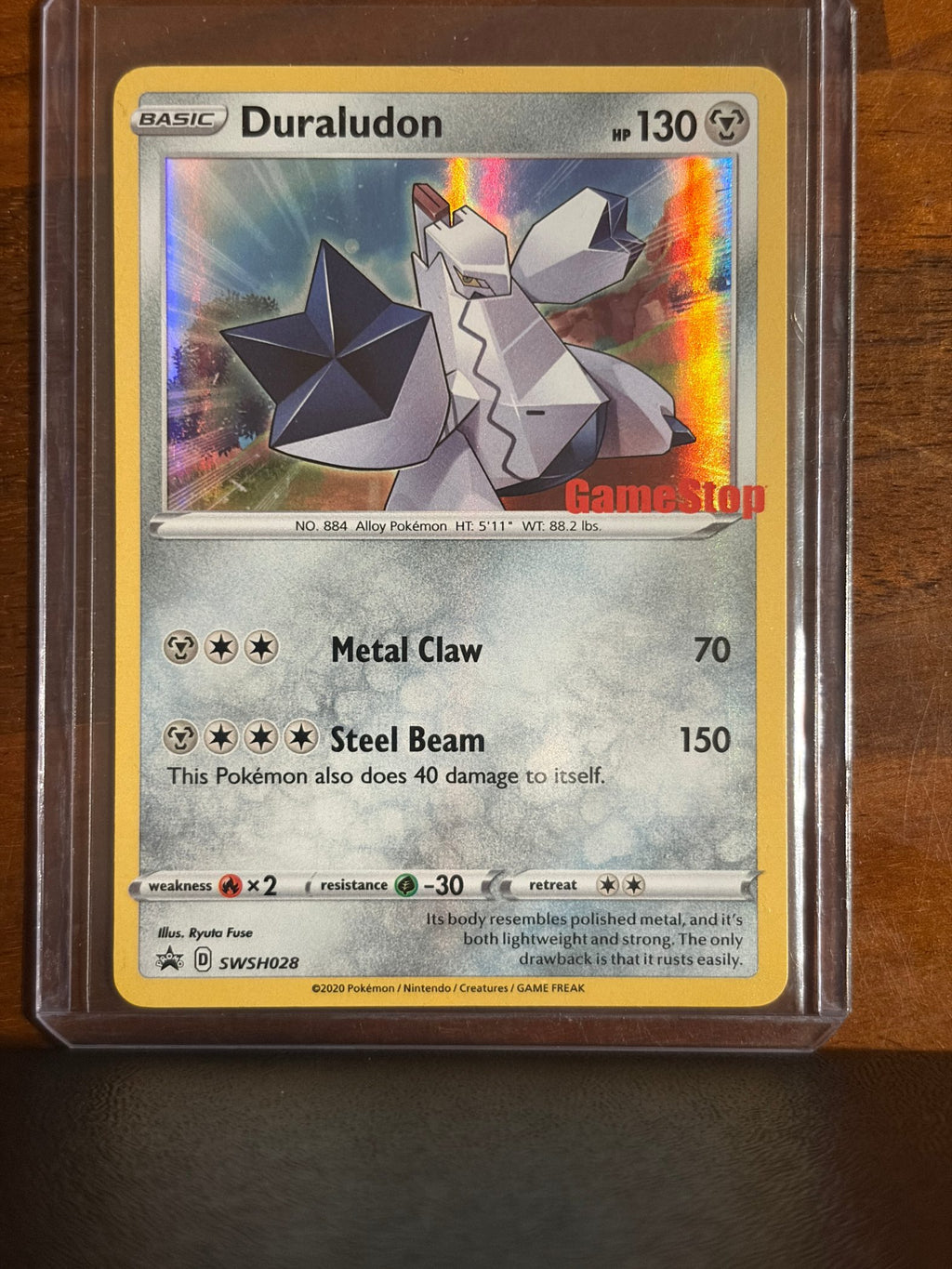 Duraludon - SWSH028 (Gamestop Exclusive)