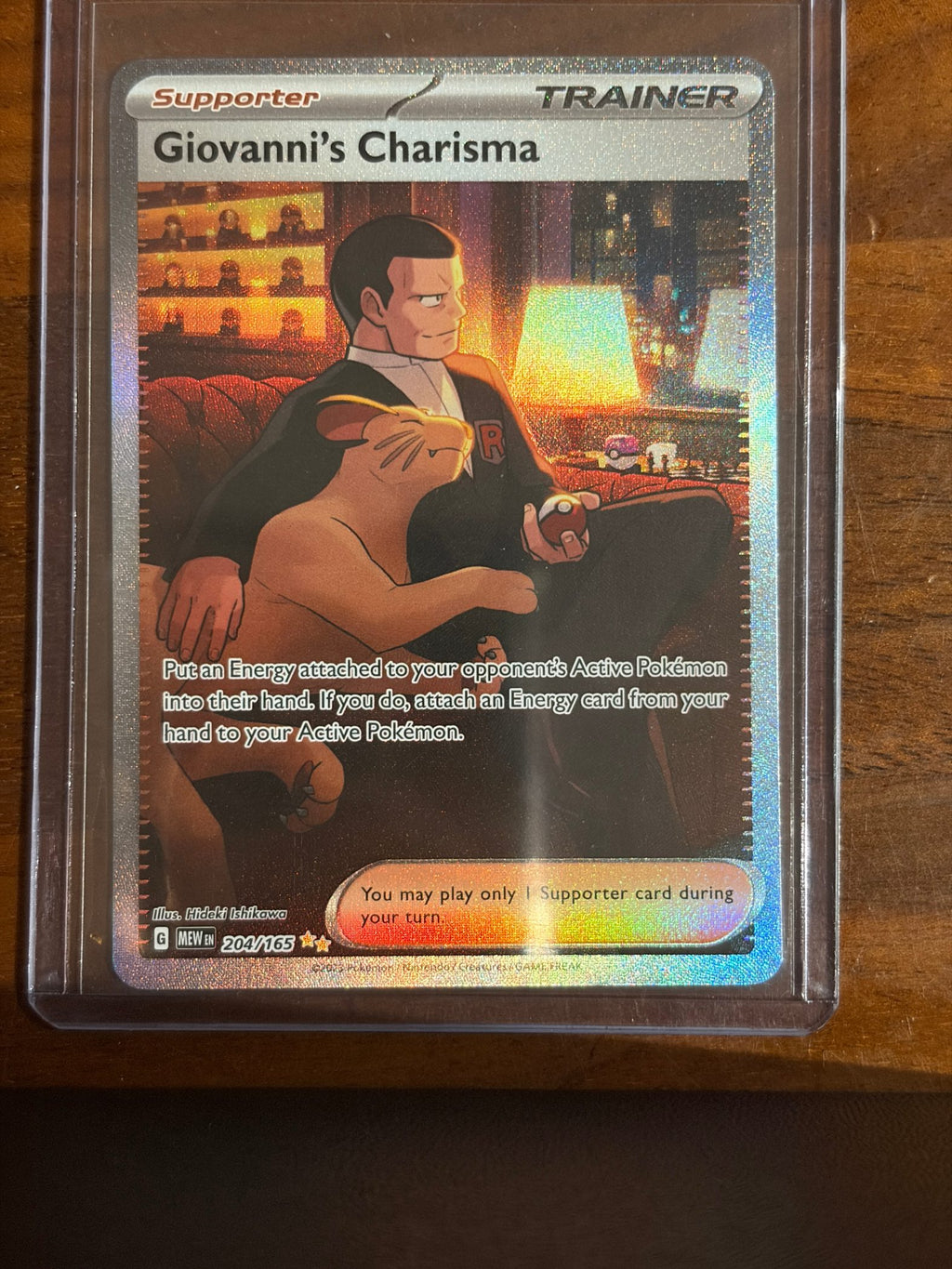 Giovanni's Charisma - 204/165
