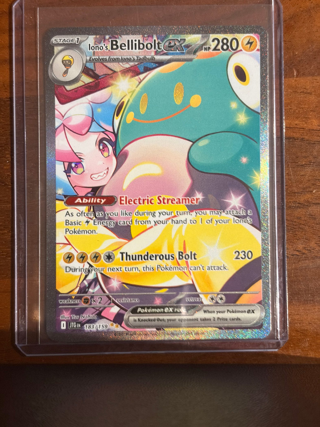 Iono's Bellibolt ex - 183/159