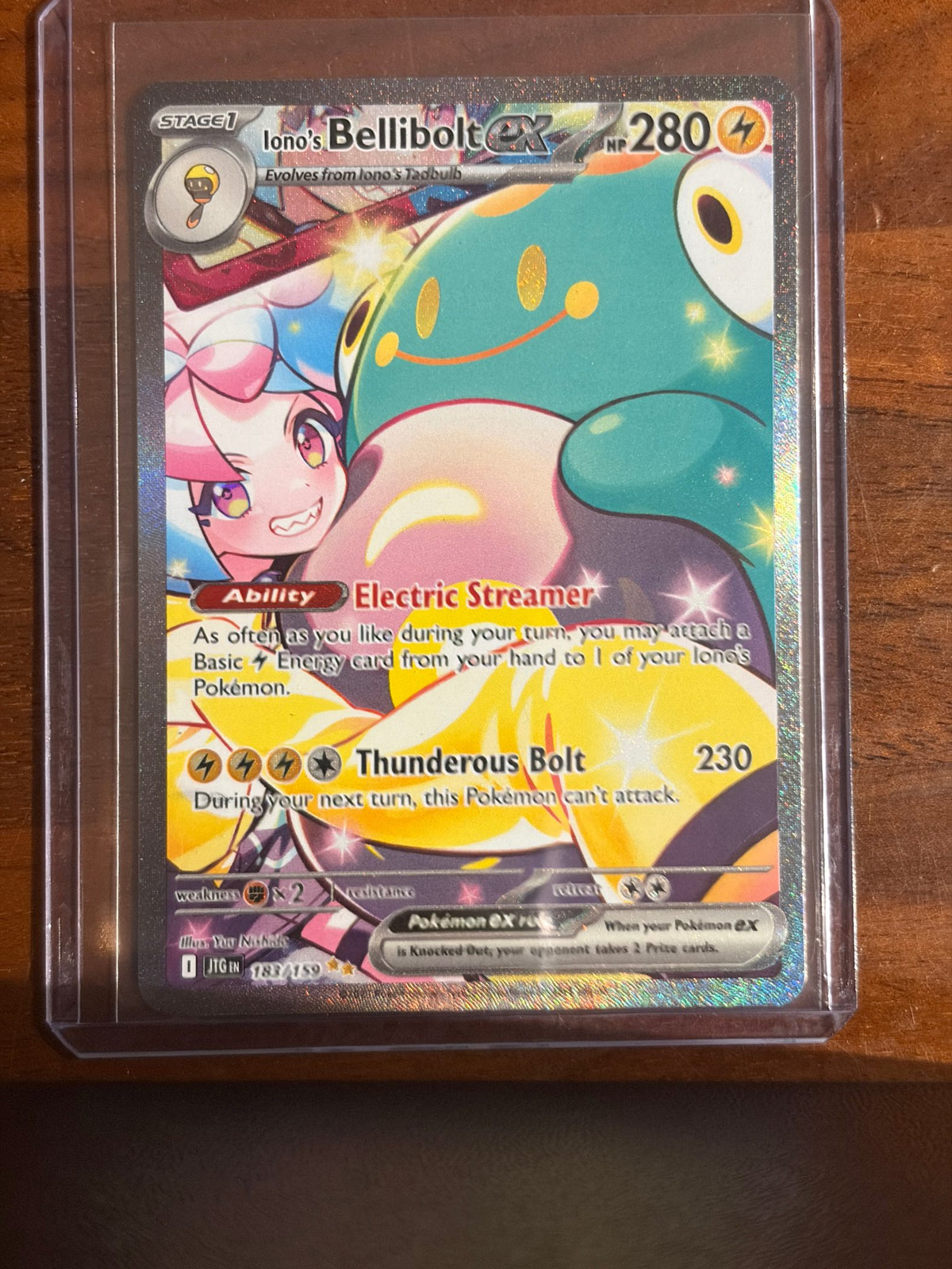 Iono's Bellibolt ex - 183/159