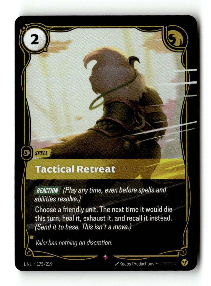 Tactical Retreat