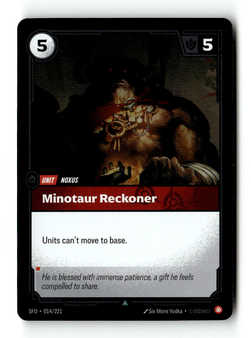 Minotaur Reckoner