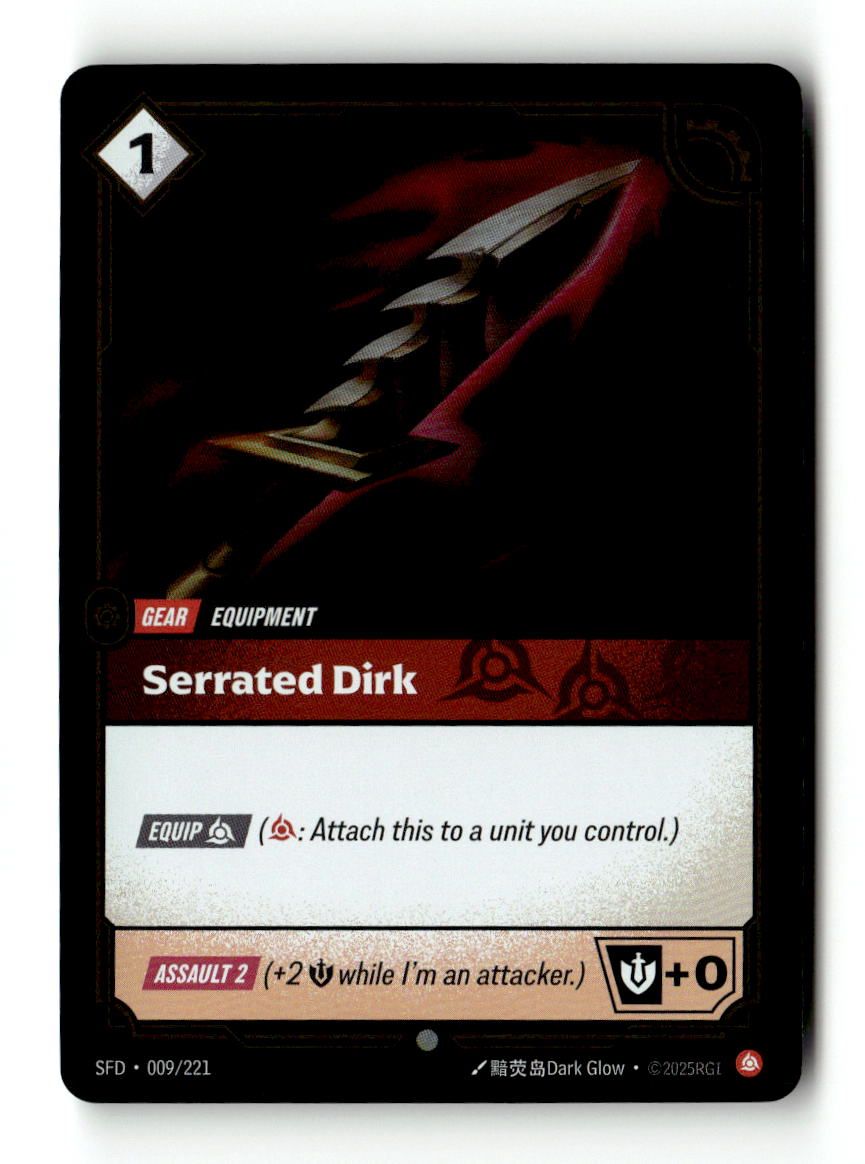Serrated Dirk