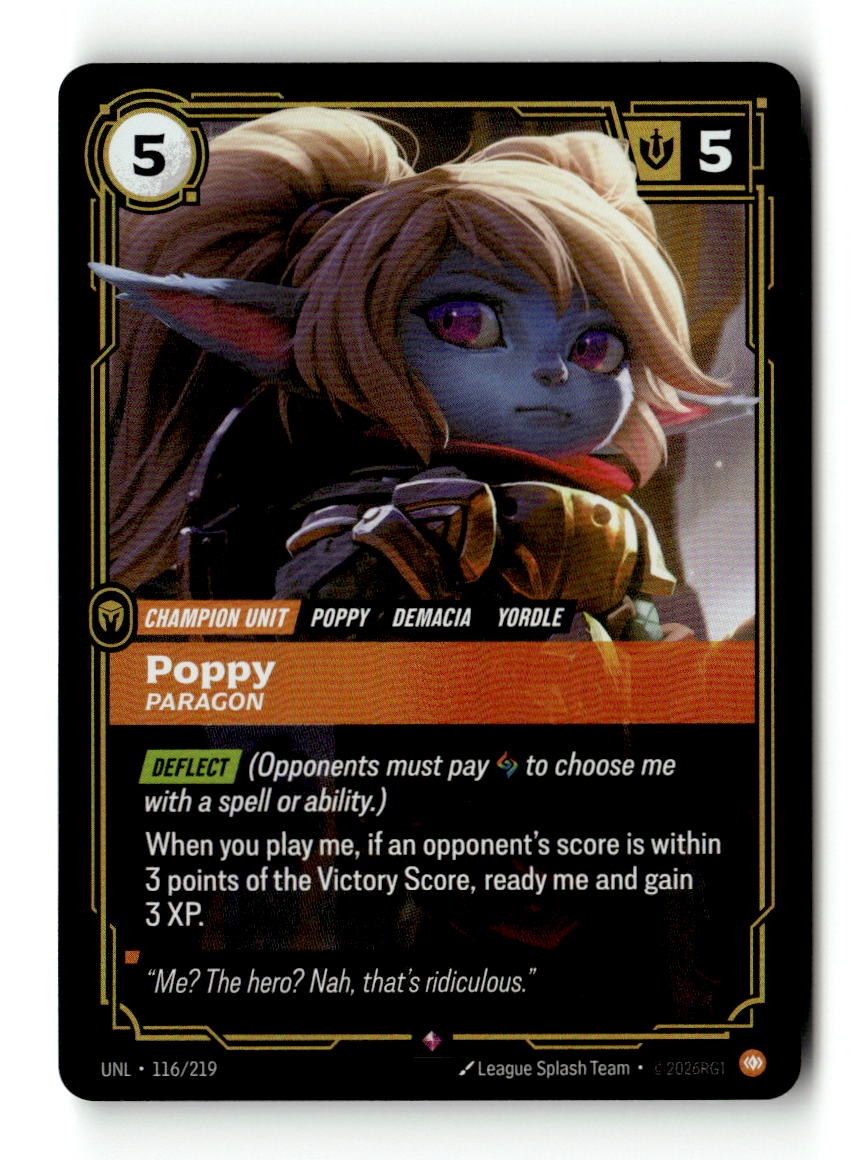 Poppy, Paragon