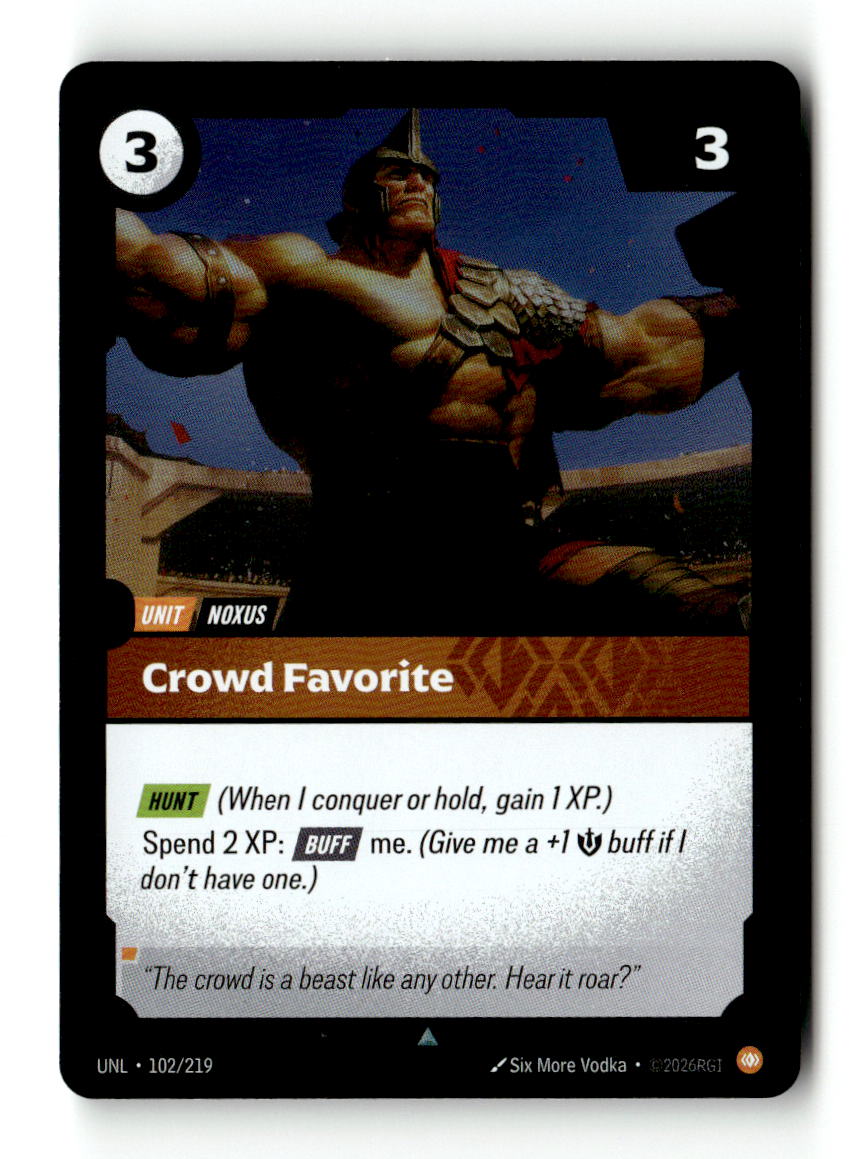 Crowd Favorite
