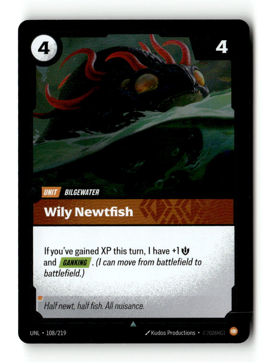 Wily Newtfish