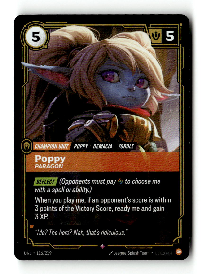Poppy, Paragon