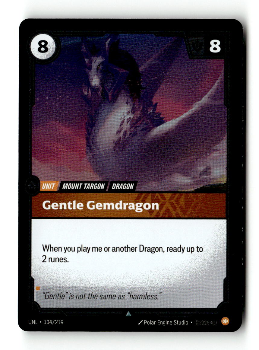 Gentle Gemdragon