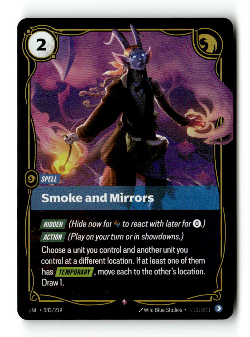 Smoke and Mirrors