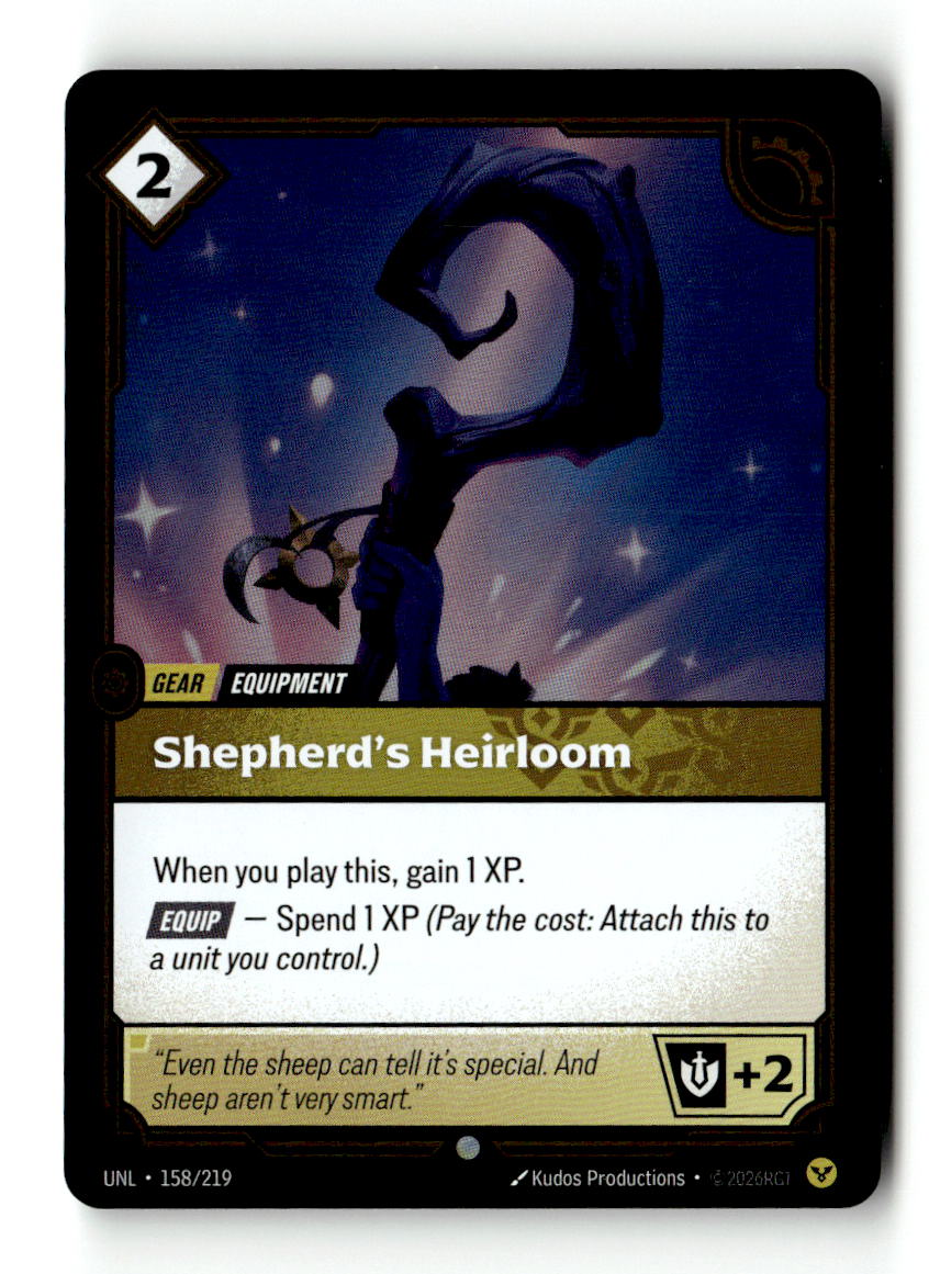 Shepherd's Heirloom