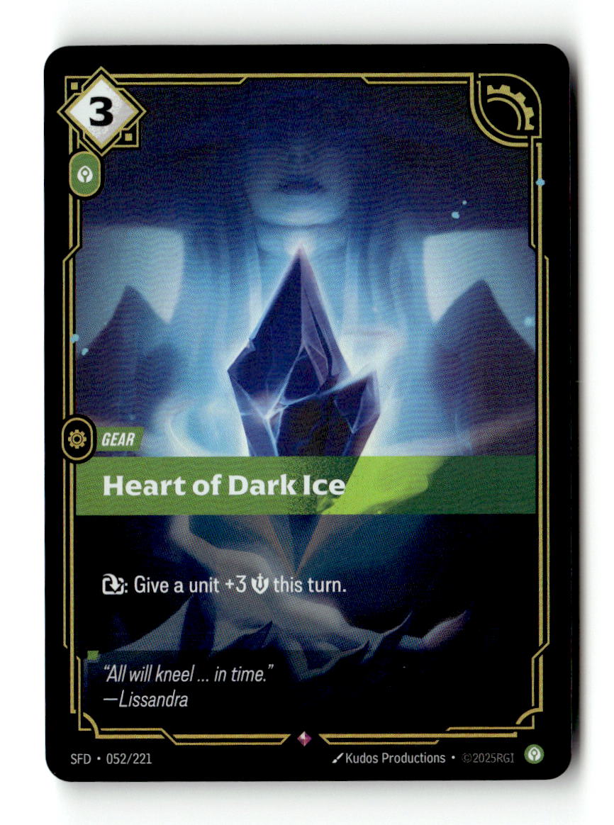 Heart of Dark Ice