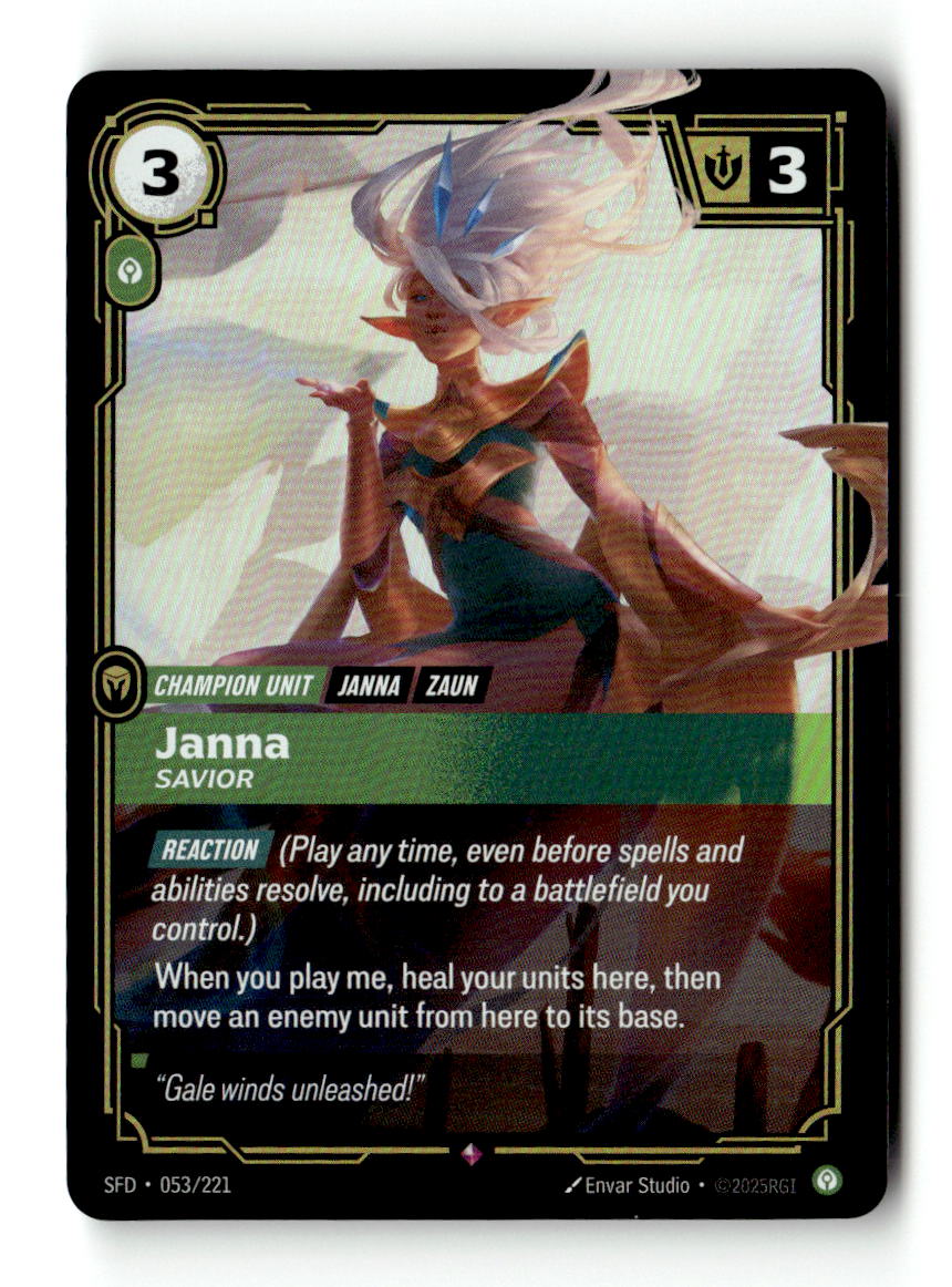 Janna, Savior