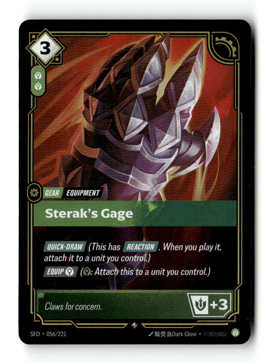 Sterak's Gage