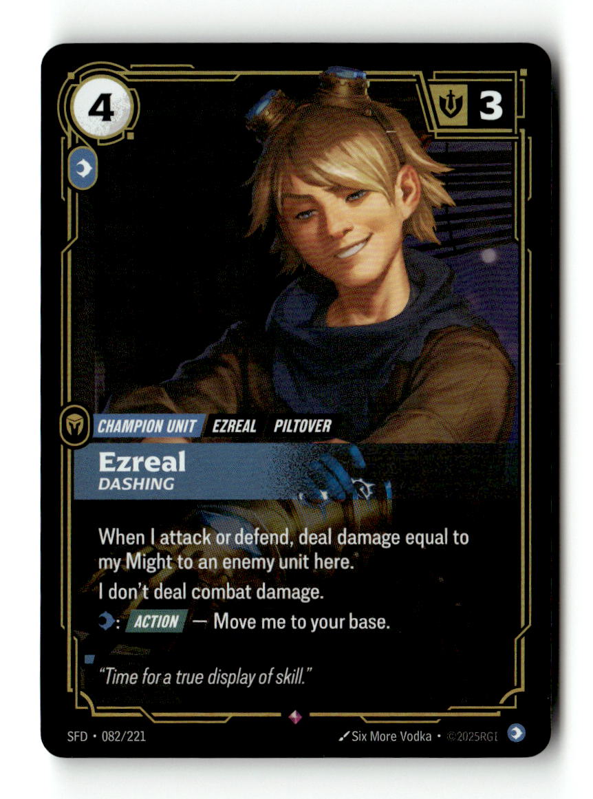 Ezreal, Dashing