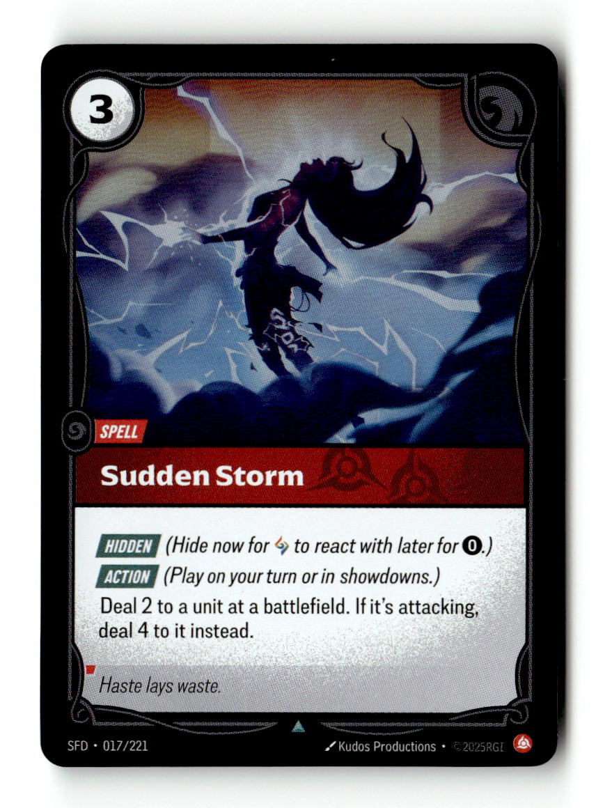 Sudden Storm