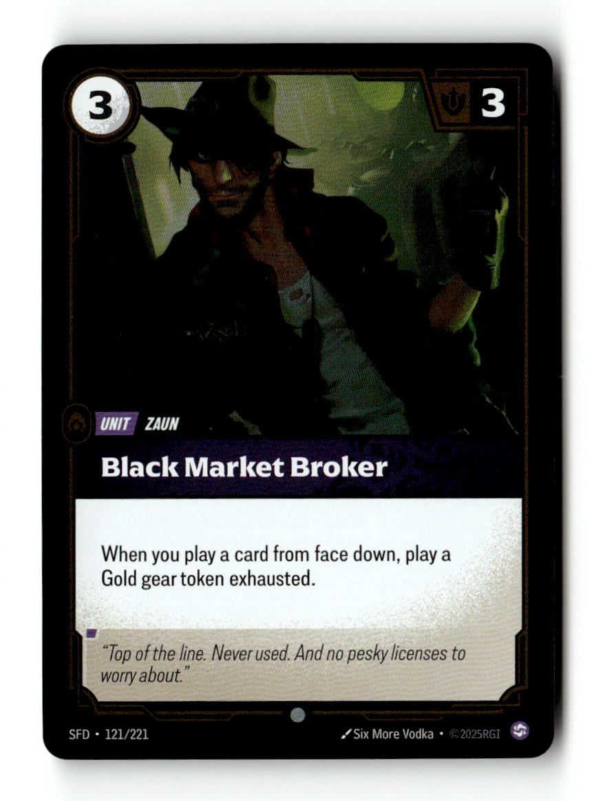 Black Market Broker