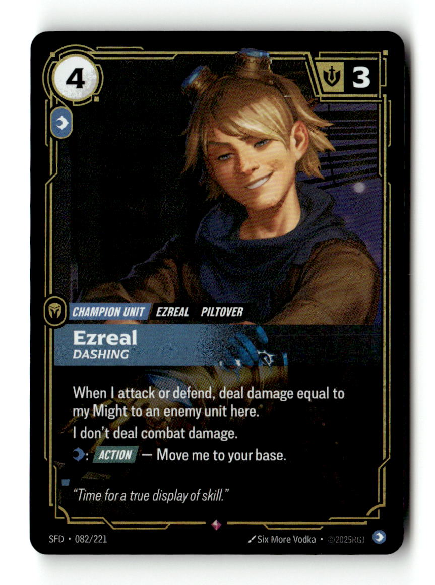 Ezreal, Dashing