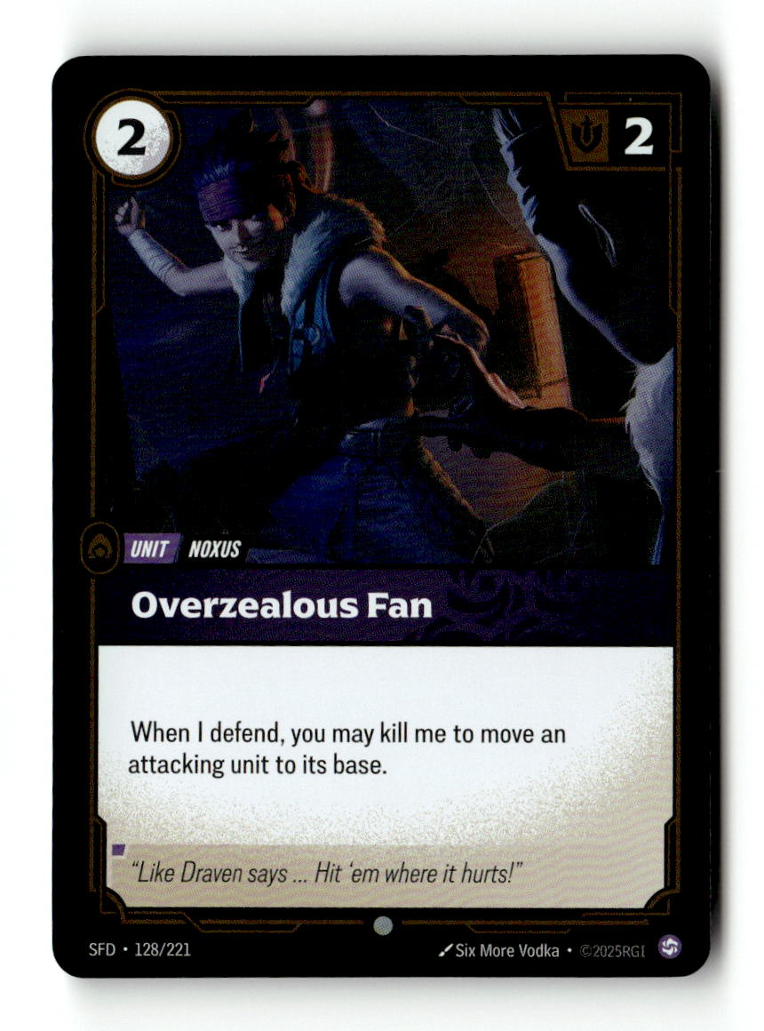 Overzealous Fan
