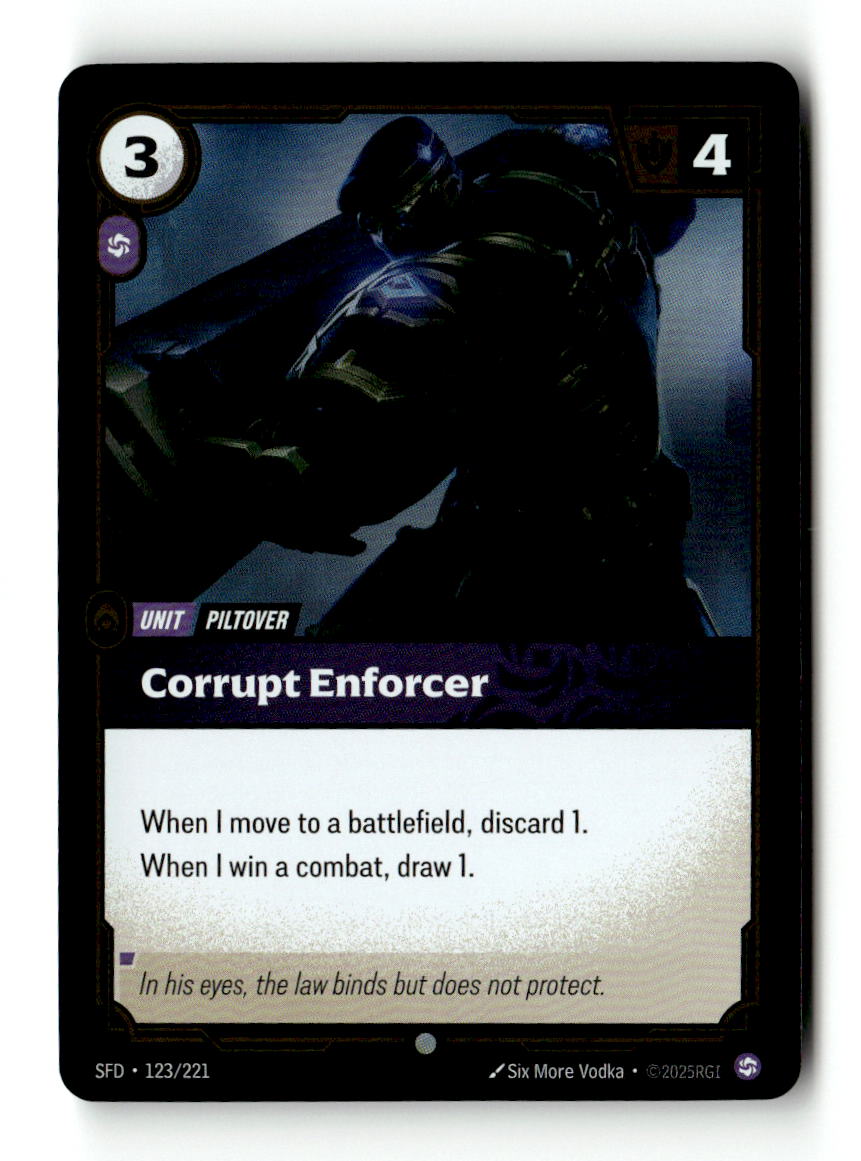 Corrupt Enforcer