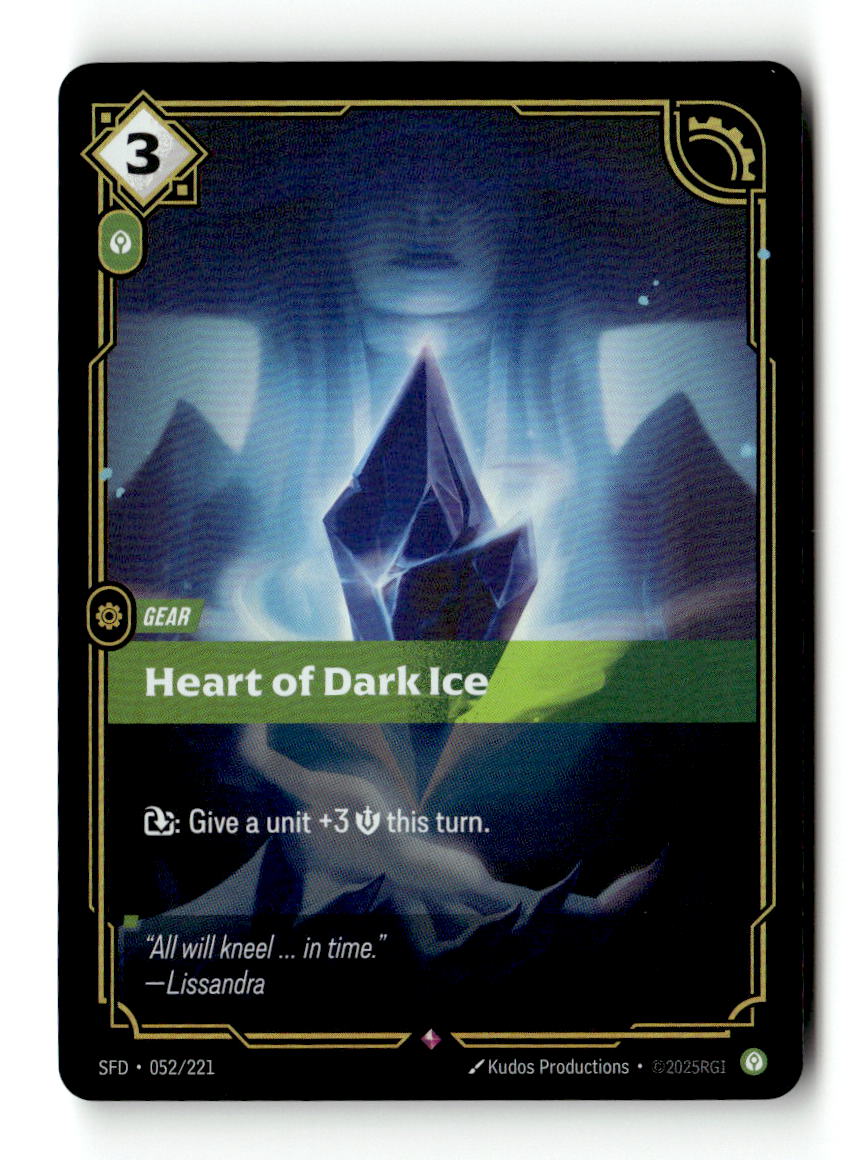 Heart of Dark Ice