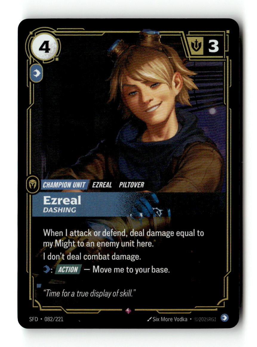 Ezreal, Dashing