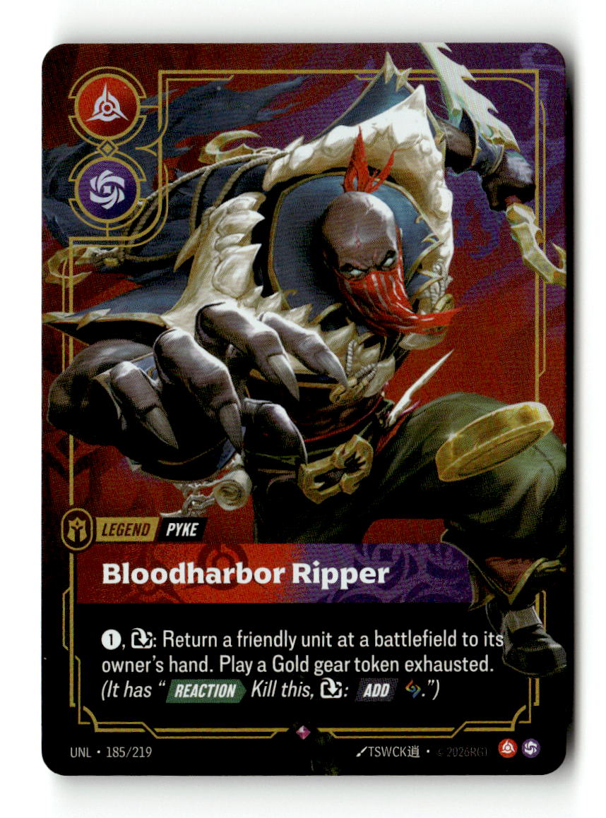 Pyke, Bloodharbor Ripper