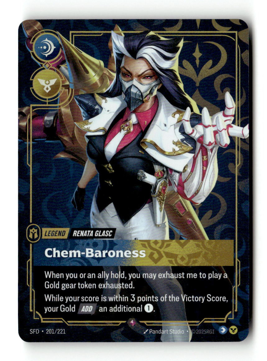 Renata Glasc, Chem-Baroness