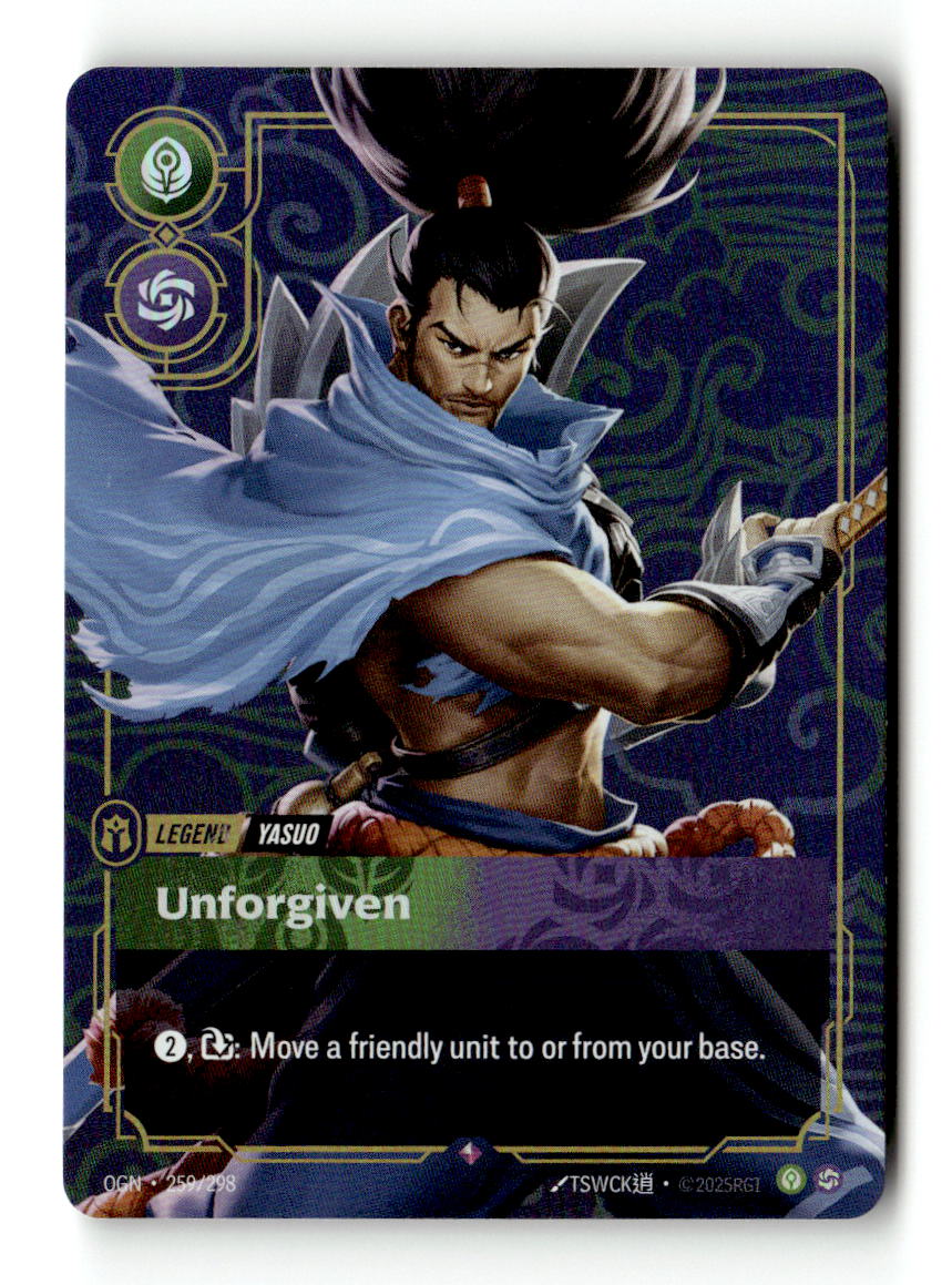 Yasuo, Unforgiven