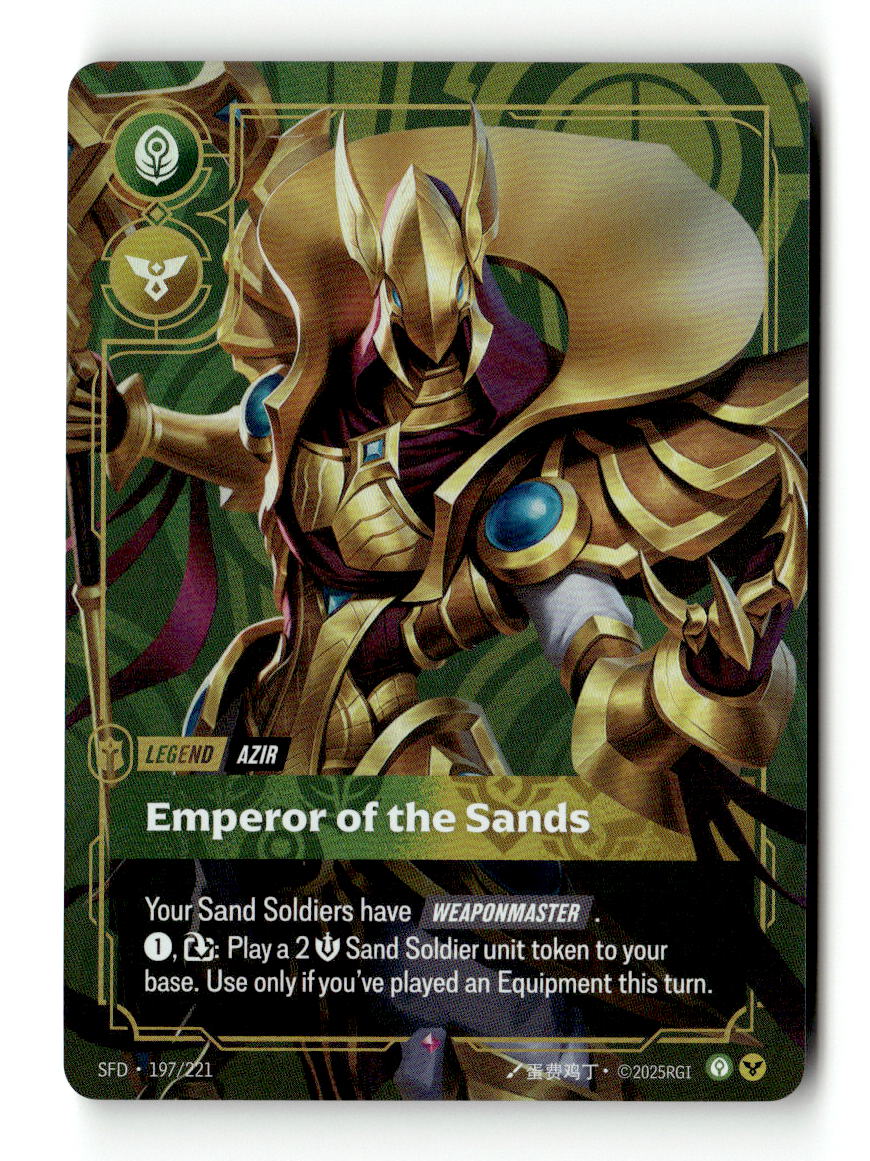 Azir, Emperor of the Sands