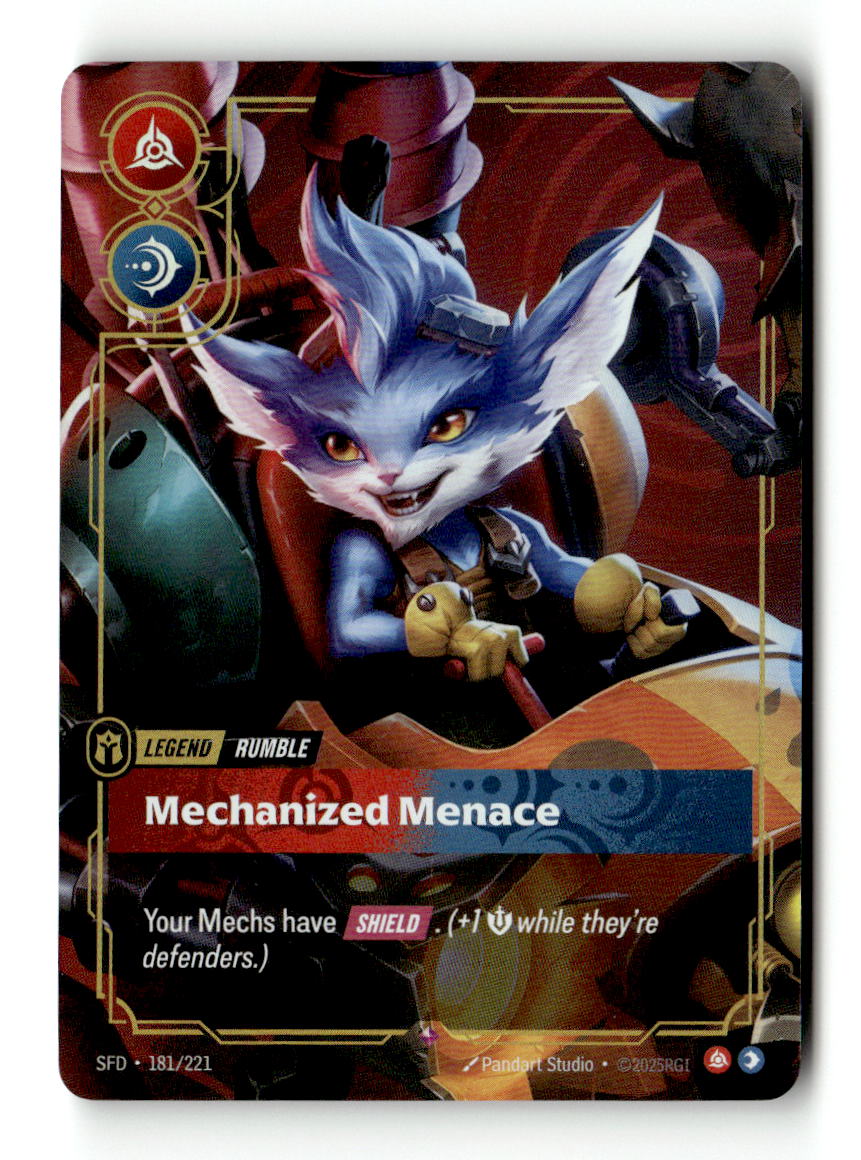 Rumble, Mechanized Menace