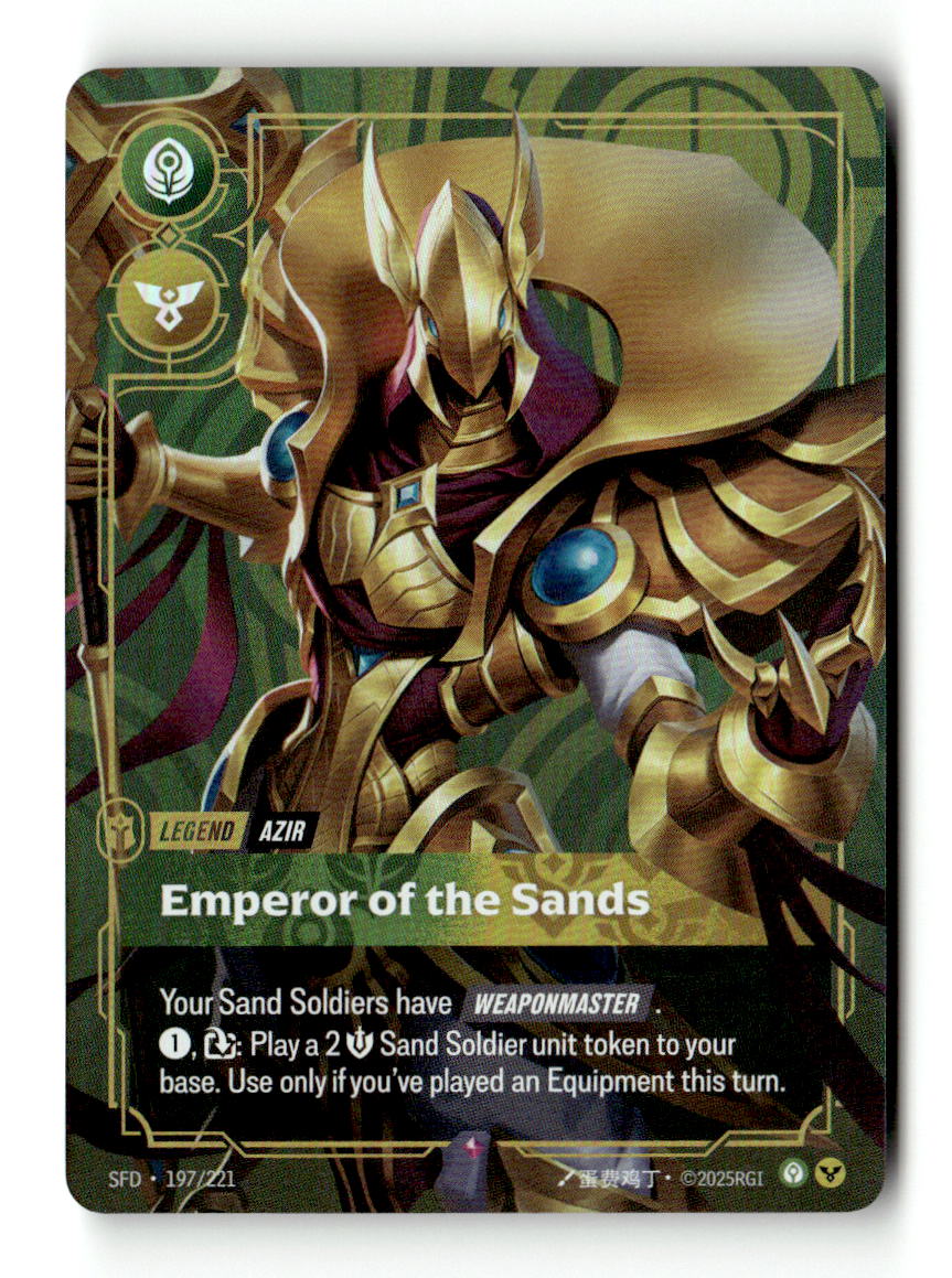 Azir, Emperor of the Sands