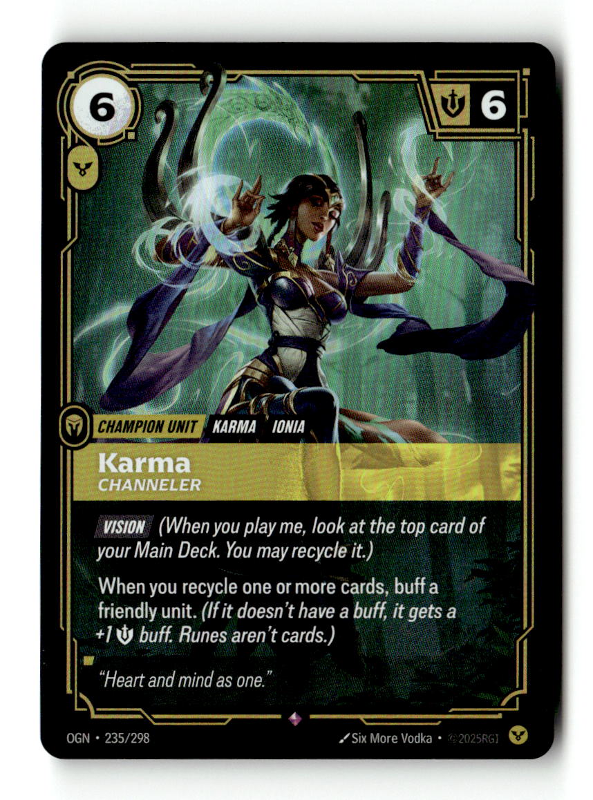 Karma, Channeler