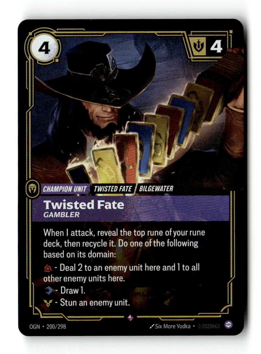 Twisted Fate, Gambler