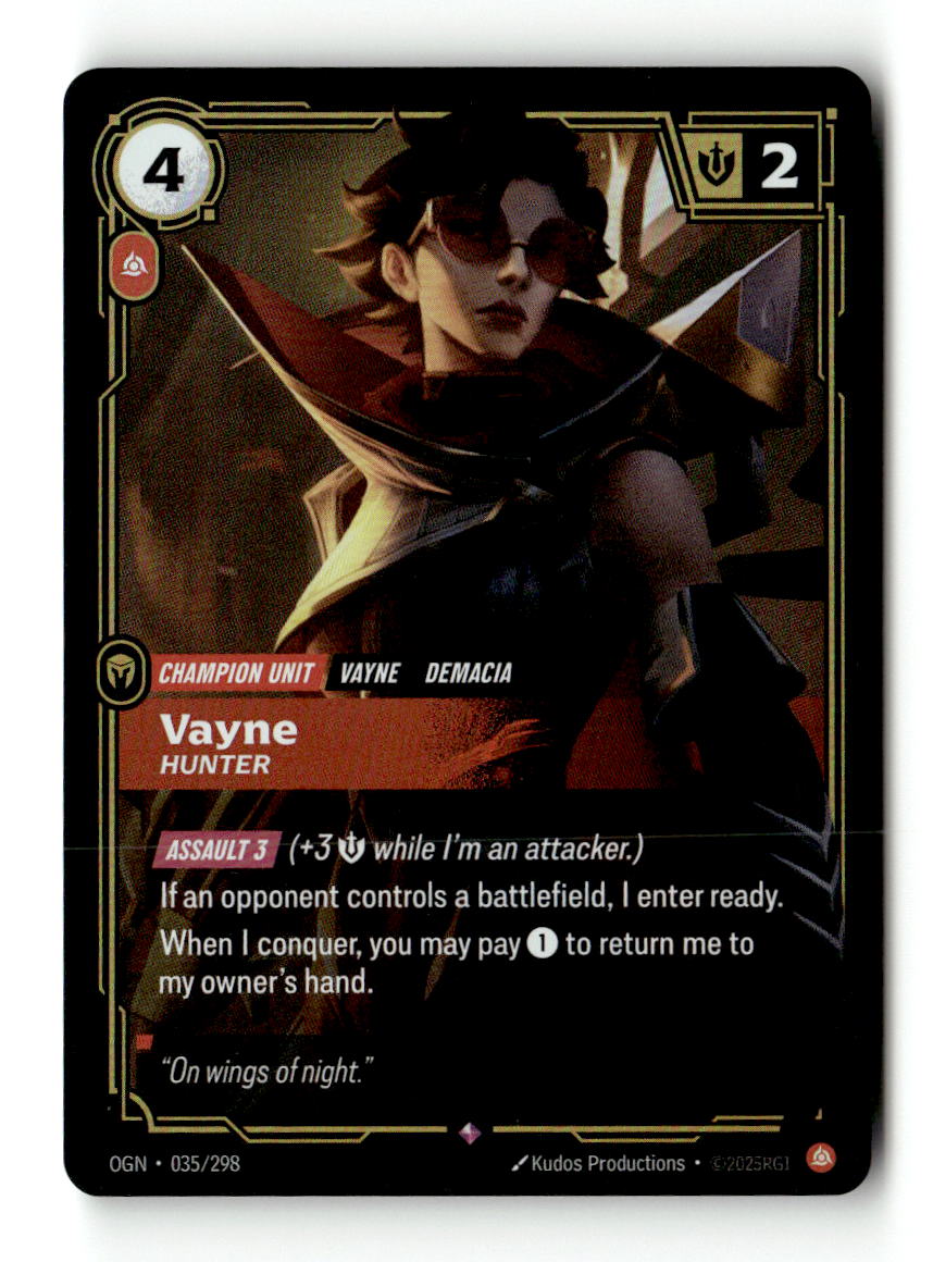 Vayne, Hunter