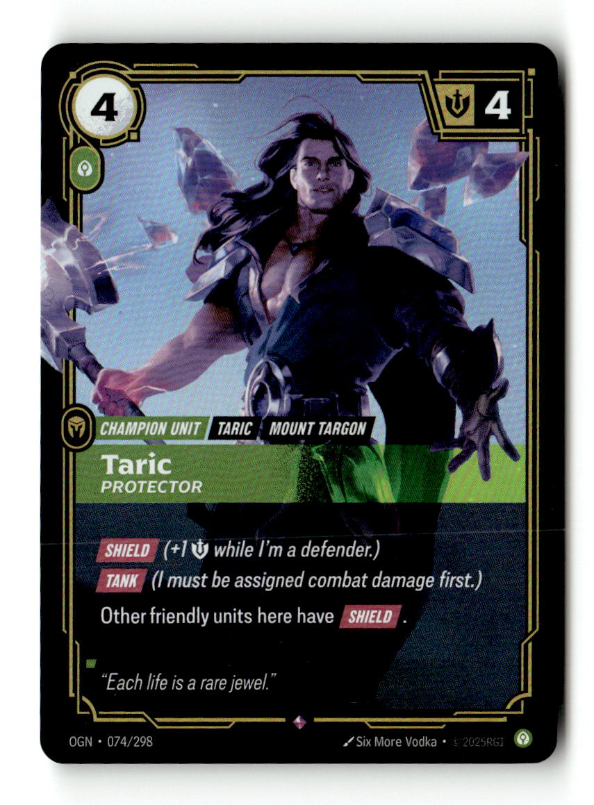 Taric, Protector