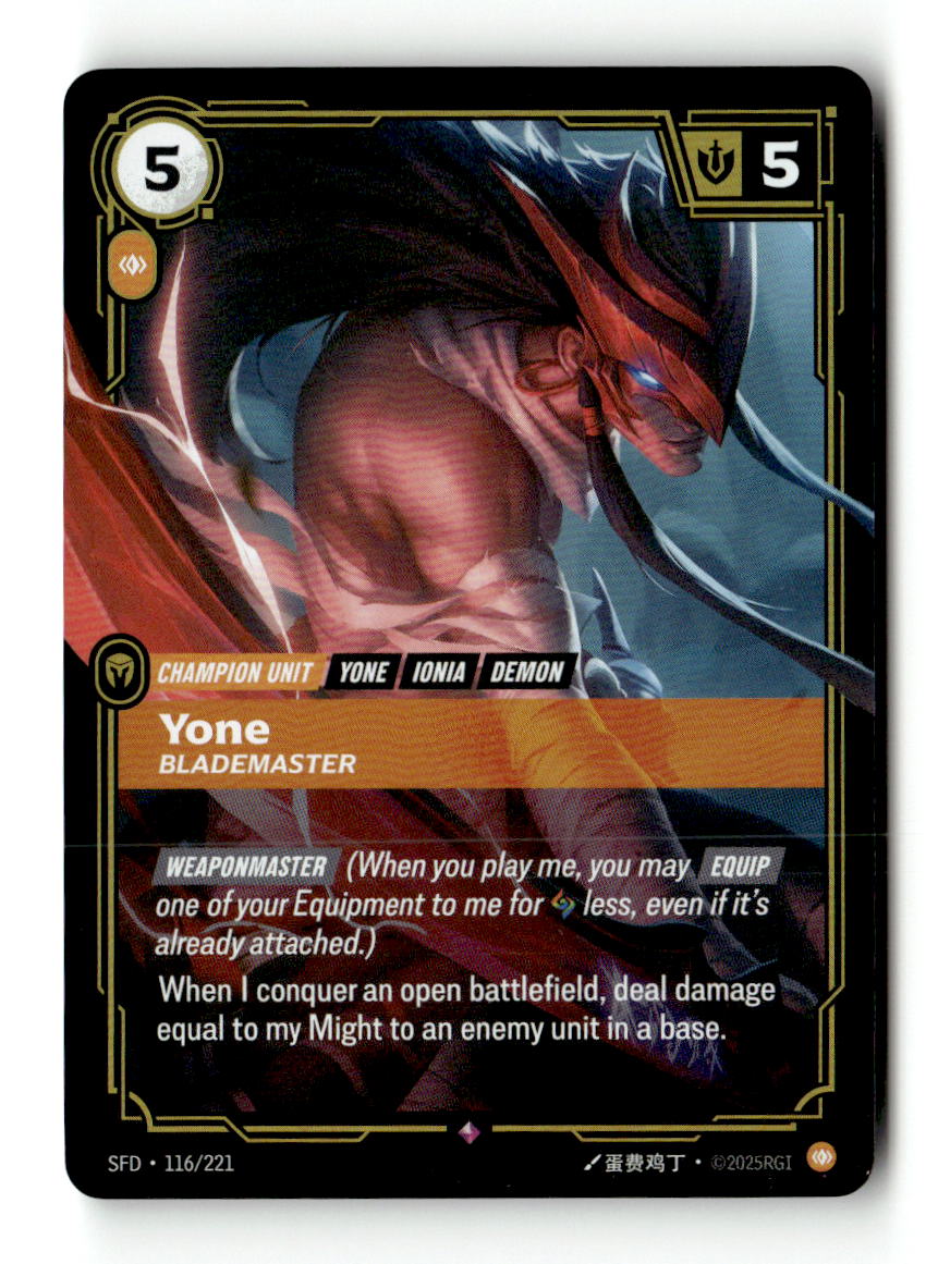 Yone, Blademaster
