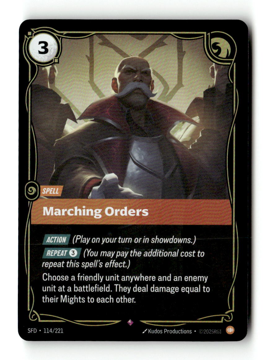 Marching Orders
